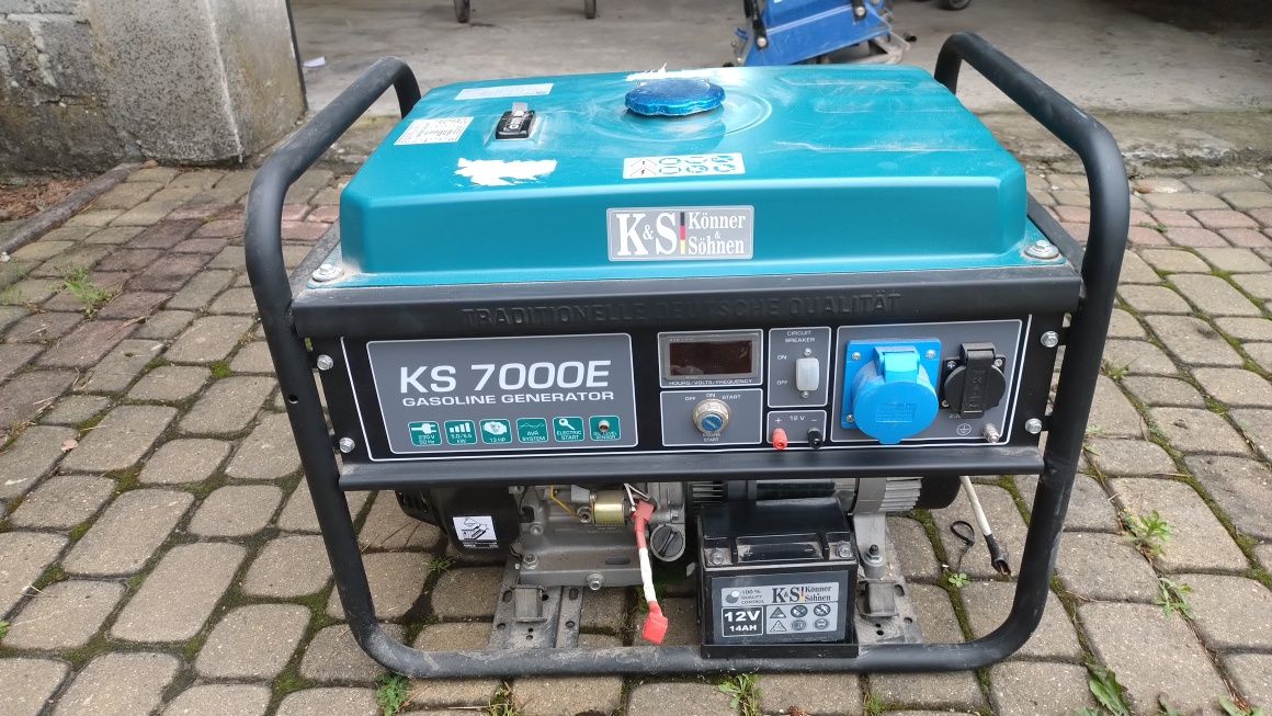 Agregat prądotwórczy nowy KONNER & SOHNEN KS 7000E