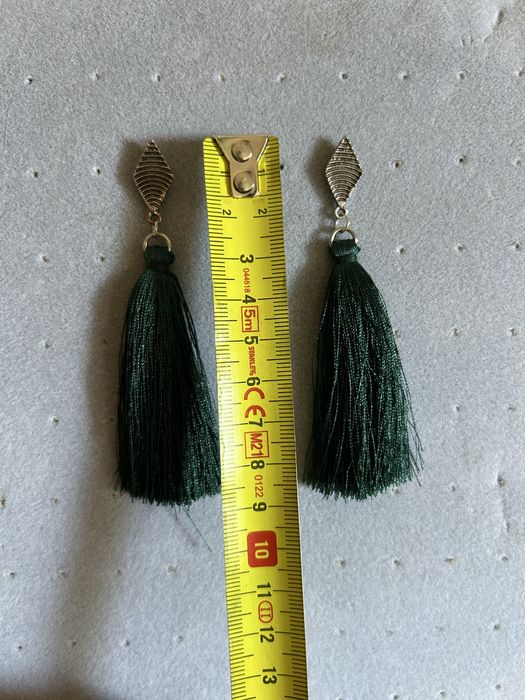 Brincos verdes senhora