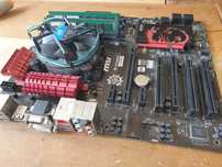 MSI B85-G43 Gaming, G3440, 8gb ram