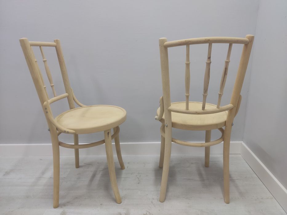 Sygnowane krzesła Romania Thonet Fameg 3 szt