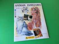 Rara Caderneta Animais Familiares da Panini Completa Antiga