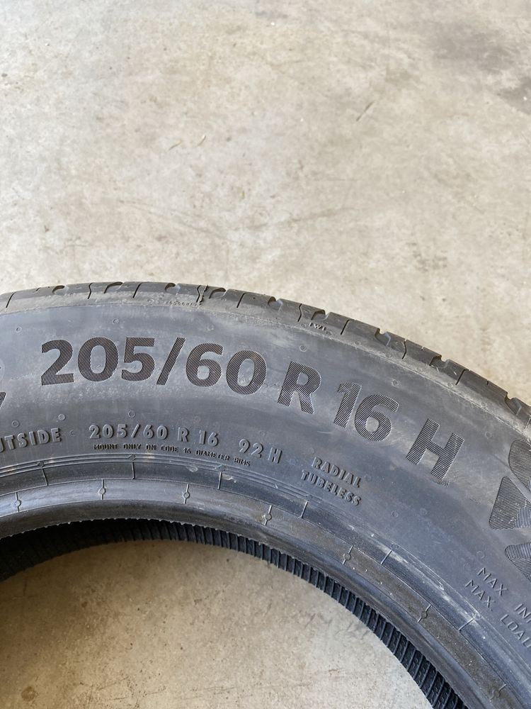 Opony letnie continental ecocontact 6 205/60r16 komplet wysylam