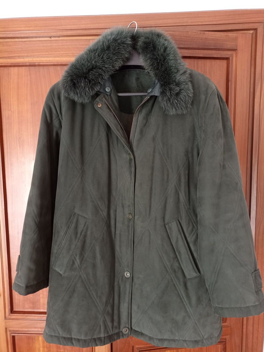 Parka verde musgo C&A 42