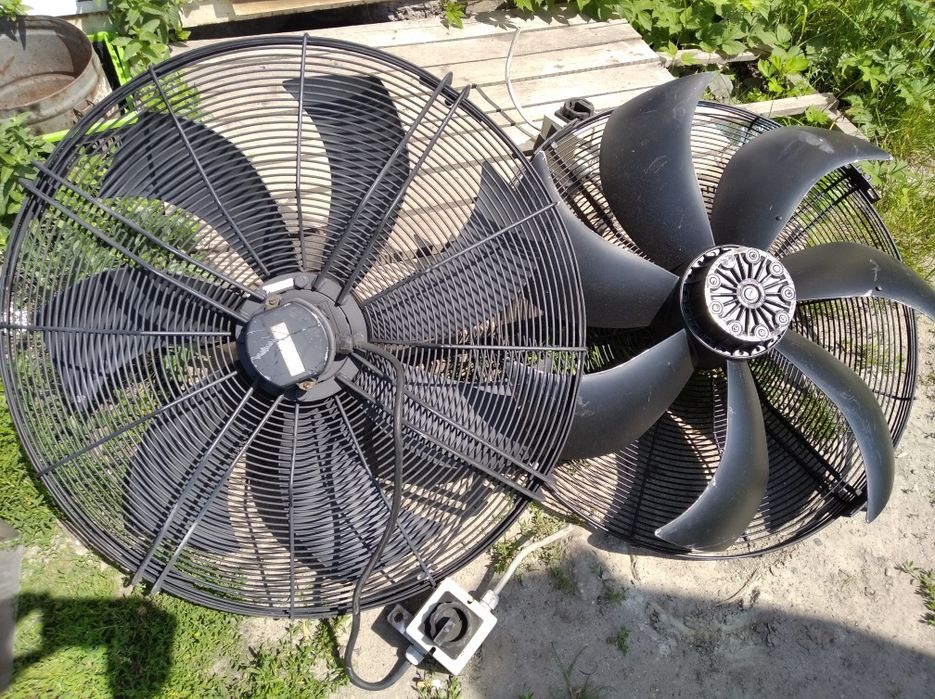 Вентилятори 220 - 380 V.