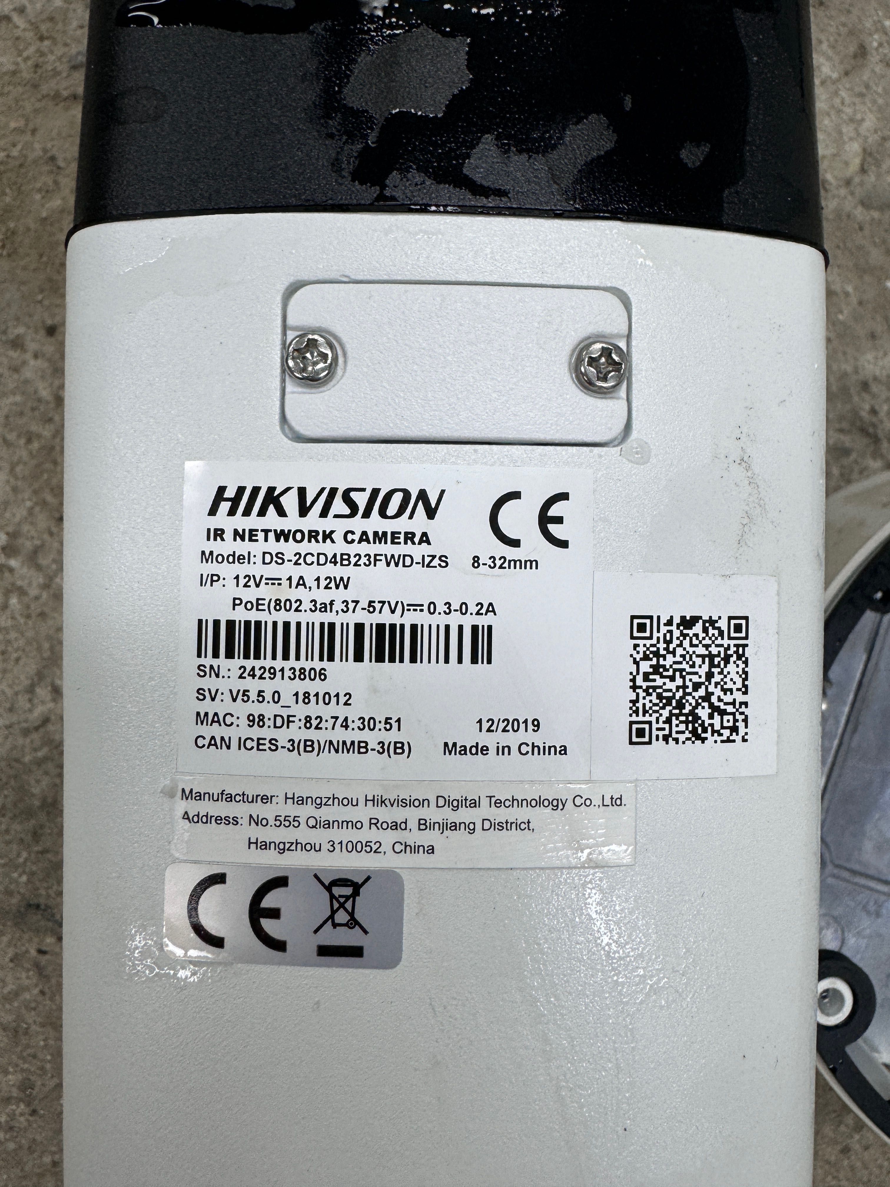 Kamera Hikvision 8-32 mm