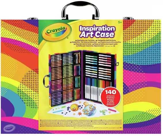 Большой набор Крайола 140 предметов. Crayola Inspiration Art Case