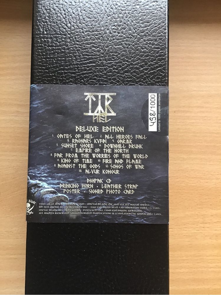 King Diamond - Songs for the Dead Live BOX, TYR - Hel (Limited boxset)