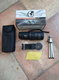 Монокль Bushnell 16×52 с триногой и держателем для телефона