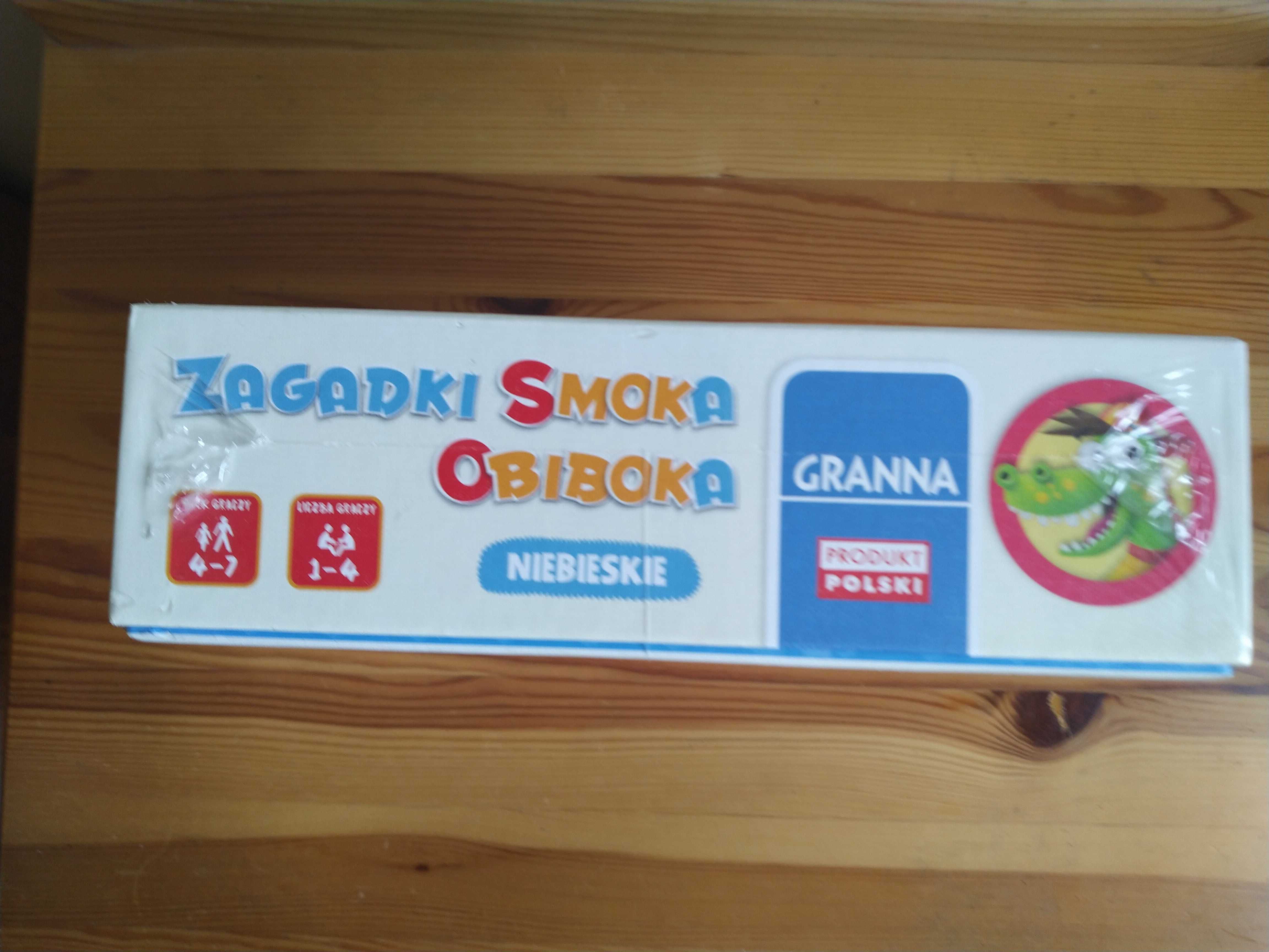 Zagadki Smoka Obiboka niebieskie