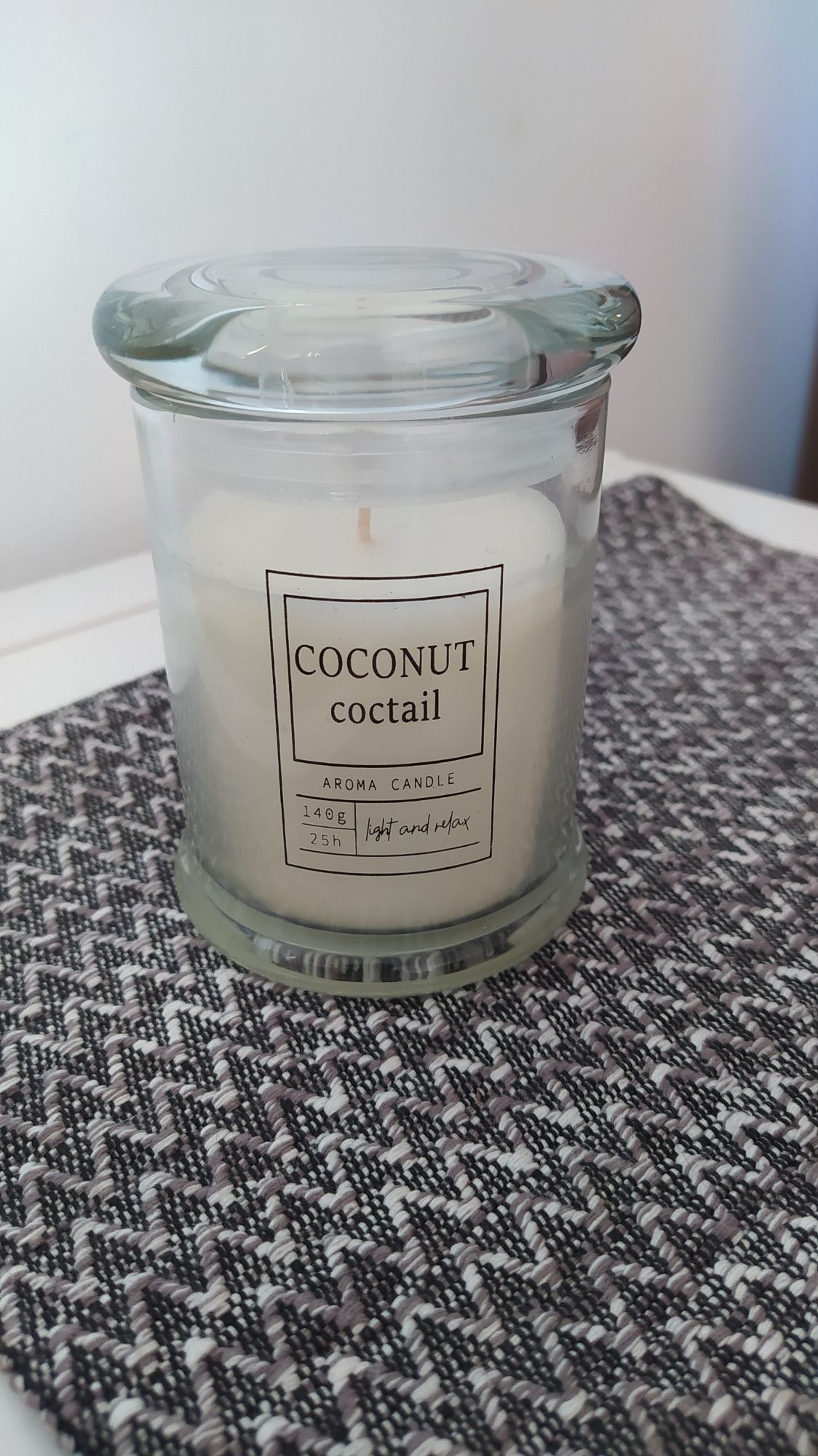 Świeca sinsay coconut coctail
