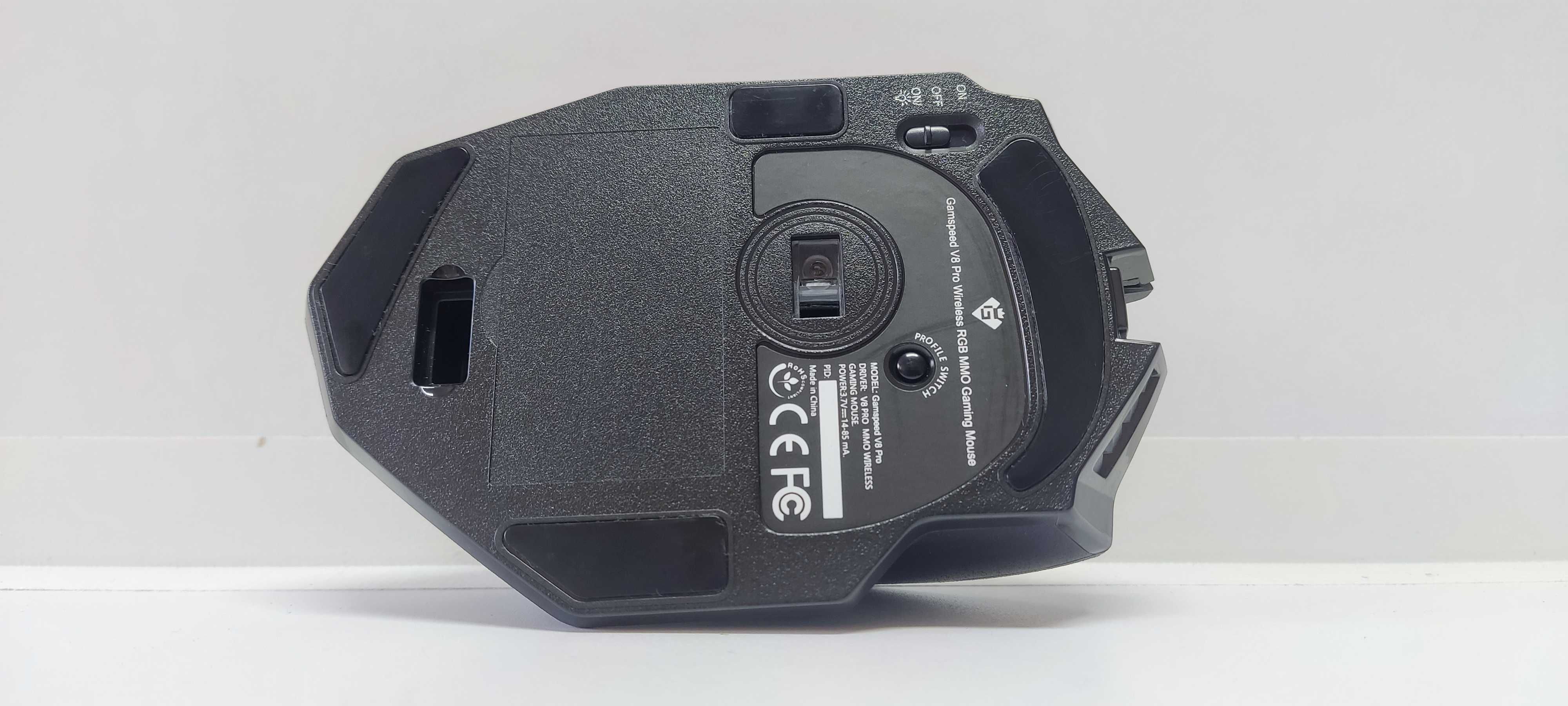 Gamspeed V8 Pro Mysz Gamingowa RGB 16K DPI 16 Przycisków BT 2.4G
