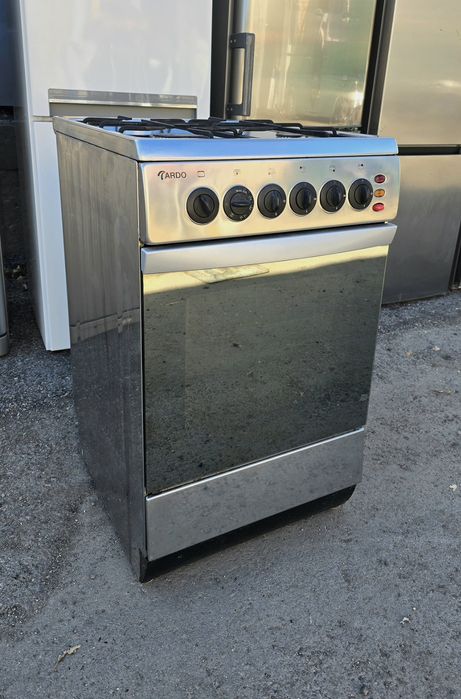 Продам недорого бу  газову плитку Ardo електрична духовка 50×60×85см