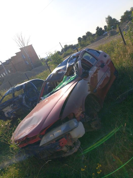 Розбір Опель вектра б, двигун не постраждав