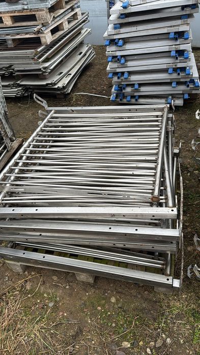 Огорожа свиноферми нержавійка , оцинковка з Данії