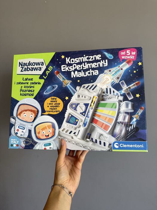 Clementoni Kosmiczne eksperymenty malucha naukowa kosmos zabawa STEM