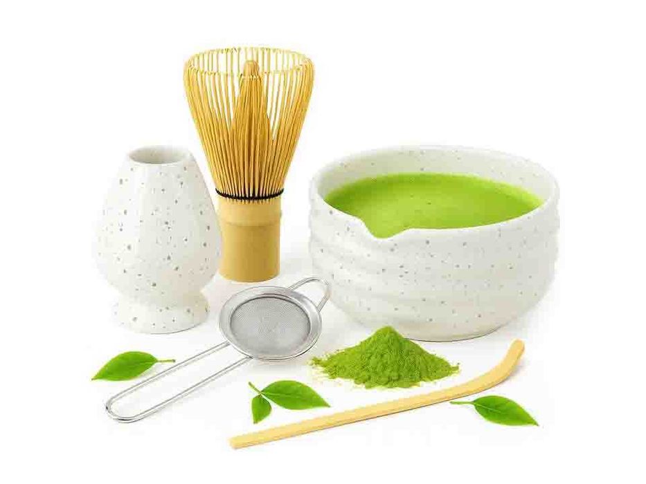 Zestaw do MATCHY 5w1 ceramiczny CZARKA miotełka MATCHA 4 Kolory BDG