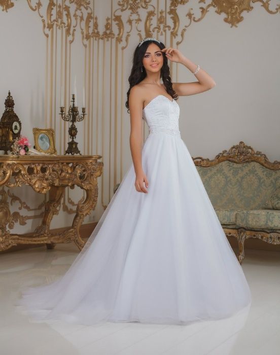 Suknia ślubna gorset