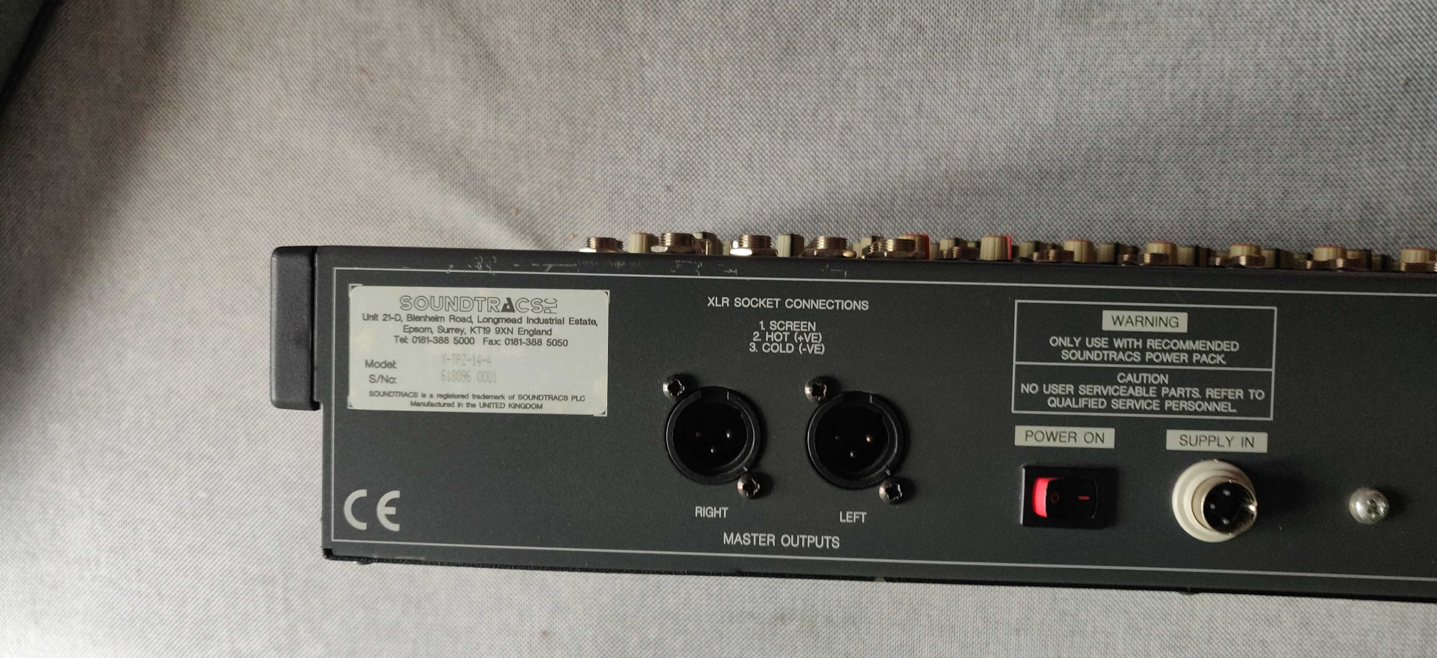 Mesa mistura Soundtracs Topaz 14-4