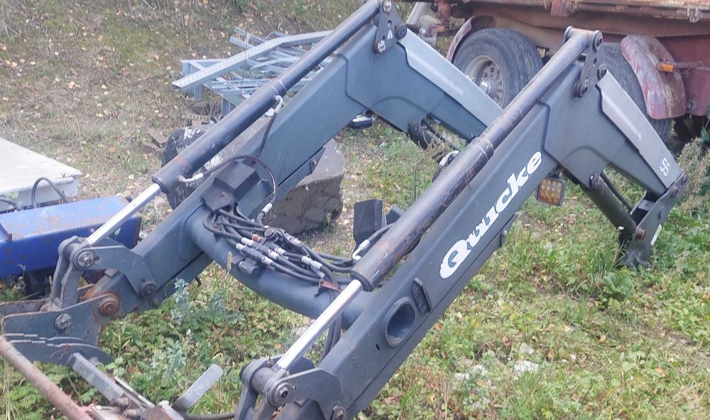Ładowacz czołowy  Quicke Q55  kompletny mocow. Joystick   Tur