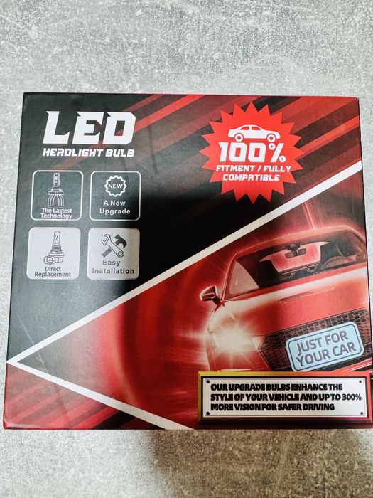 Автолампи led h7 та h11 ближне та дальне світло + протівотуманки