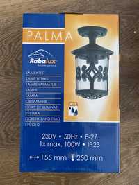 Lampa ogrodowa Plafon czarny Rabalux Palma nowa