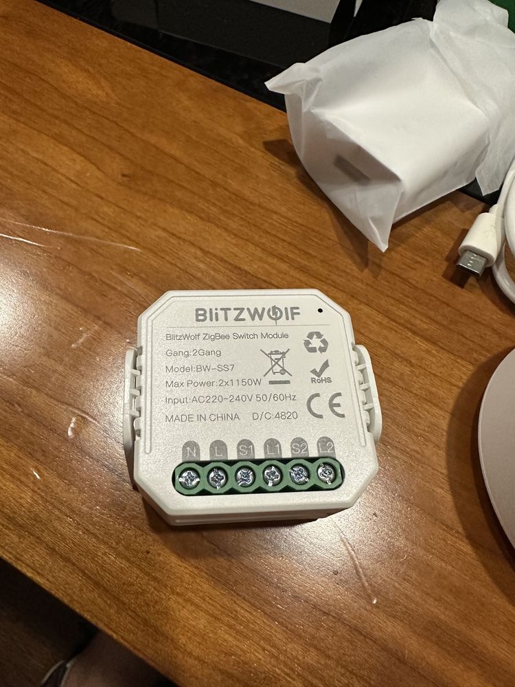 Blitzwolf switch module e gateway
