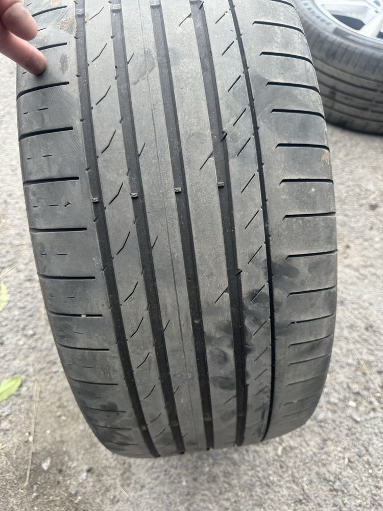 Оригінальні диски з літніми шинами audi q7 5:112 285/45 r20