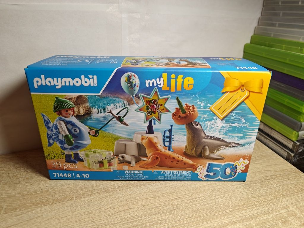 Playmobil 71448 MyLife Karmienie Zwierząt Foki NOWY ZAPLOMBOWANY