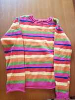 Camisola colorida de malha quentinha   - 12 anos