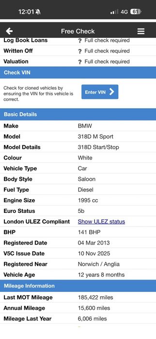 Bmw 3 f30 2.0d makiet Anglik