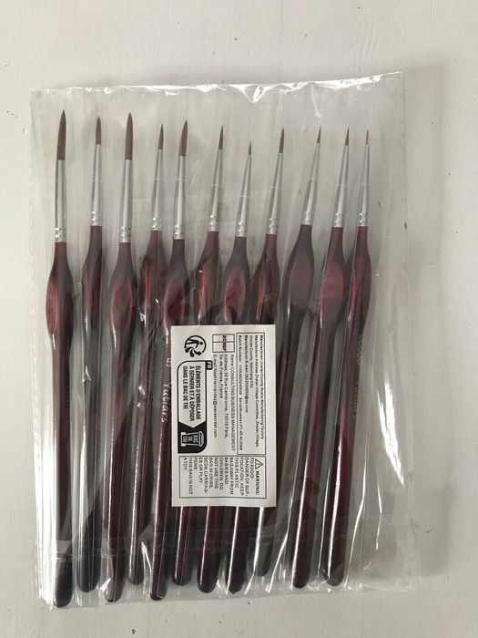 Akcesoria modelarskie pędzle pędzelki