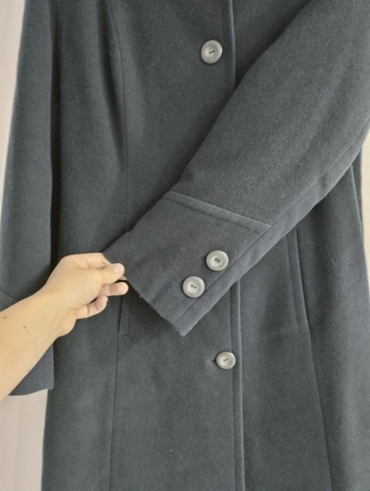 Długi płaszcz damski