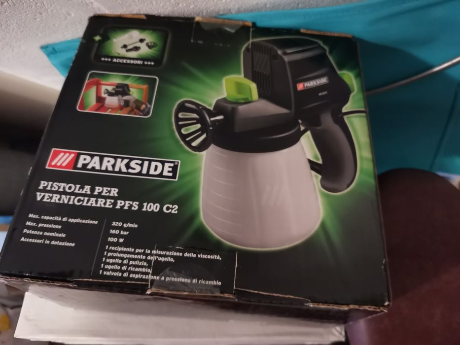 Pistola pulverizadora Parkside lidl