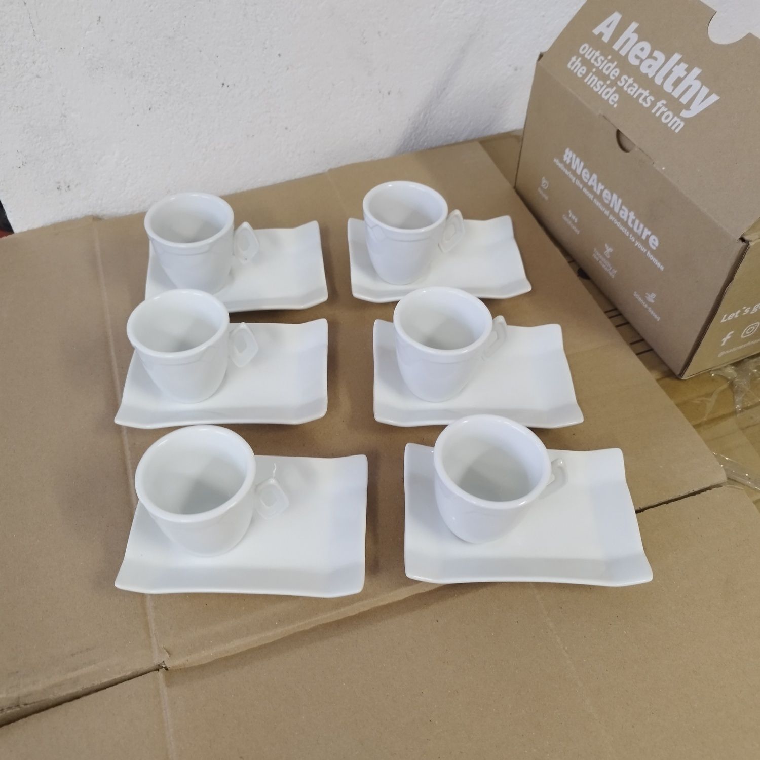 Zestaw filiżanek do kawy espresso