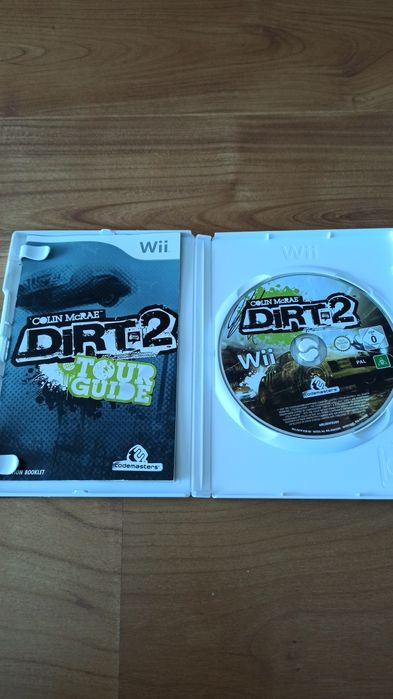 Jogo Nintendo Wii corrida de Carros Colin McRae Dirt 2