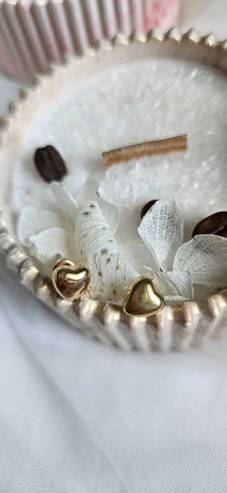 Сережки у формі серця