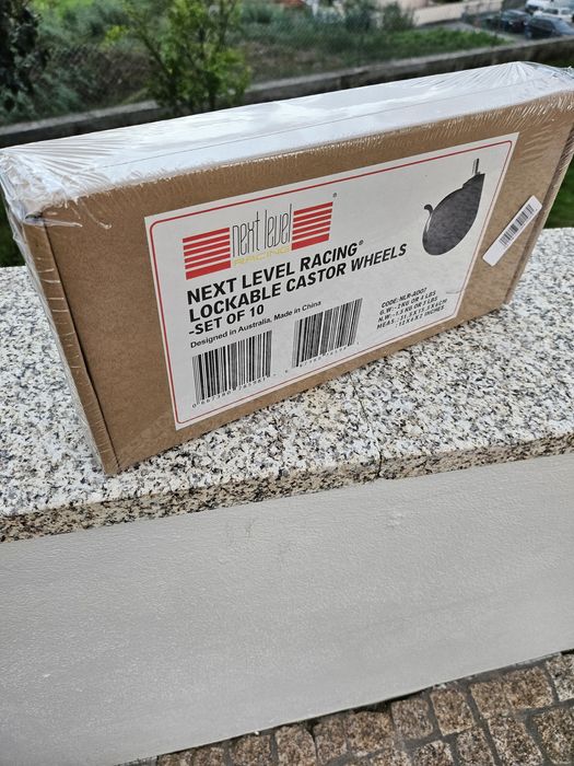 Next Level Racing - Lockable Castor Wheels - Rodas