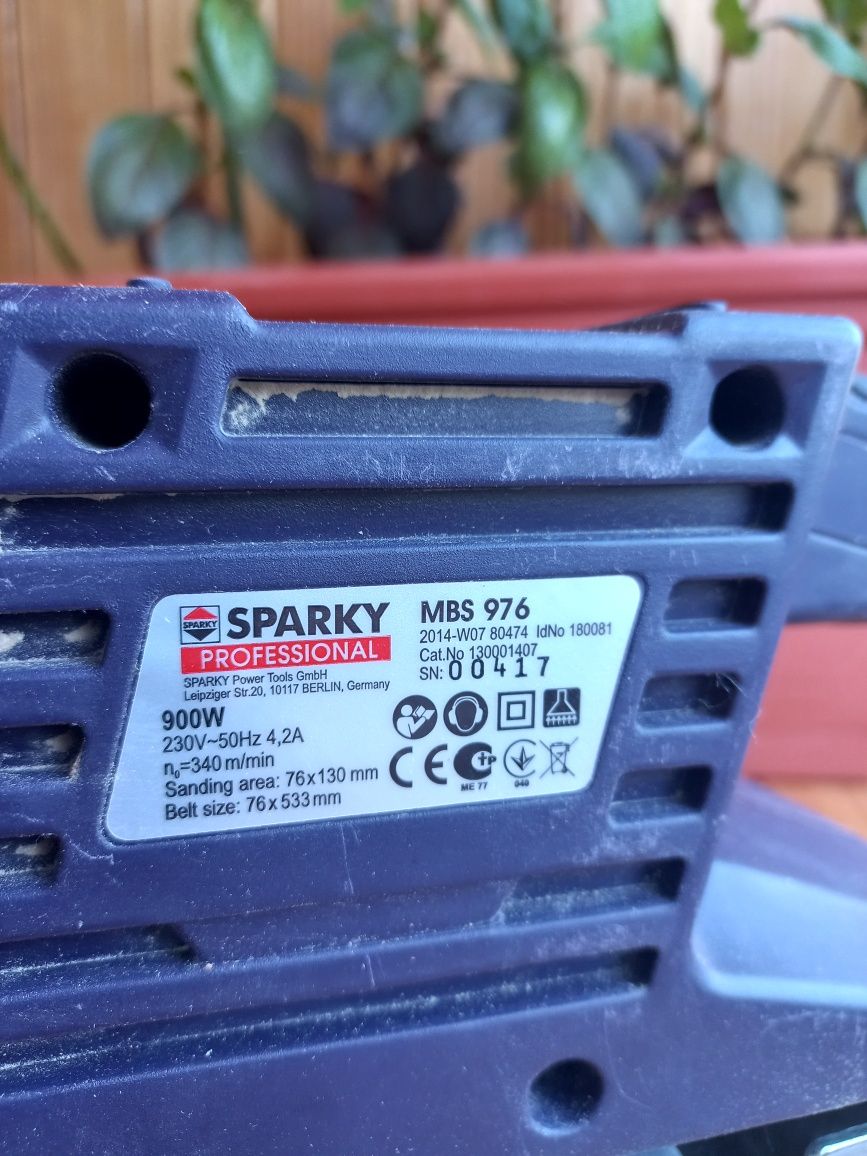 Шліфувальна машина Sparky MBS 976 76x130mm шлифмашина