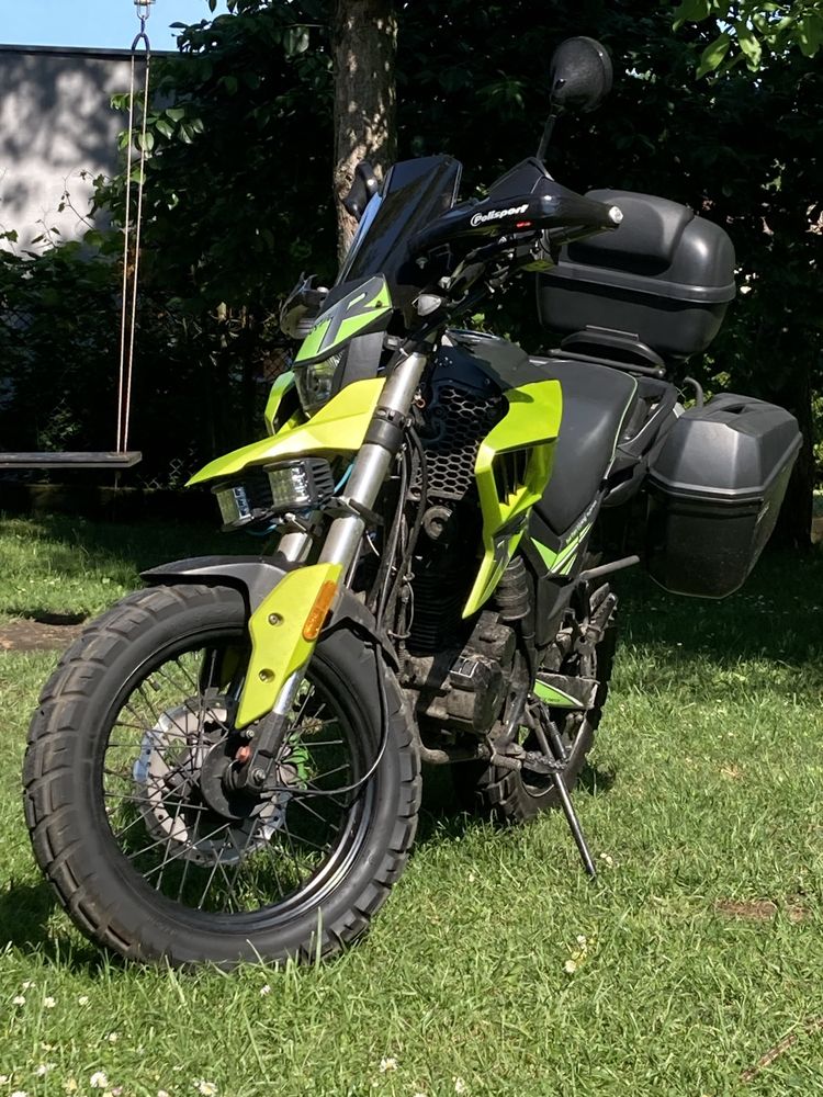Barton hyper 125, turystyk na prawko kab B