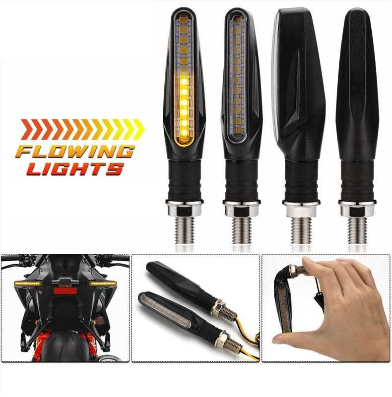 Piscas LED para moto universais - 2 unidades (NOVOS)