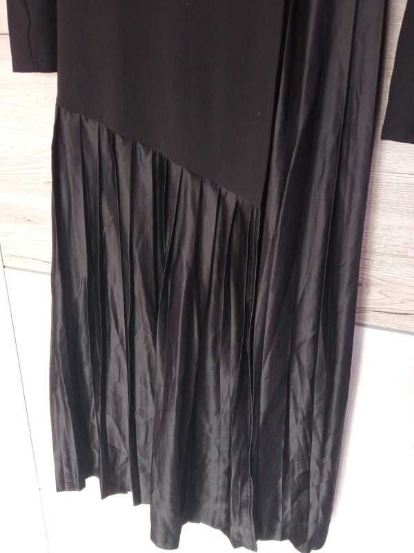 Czarna sukienka maxi M