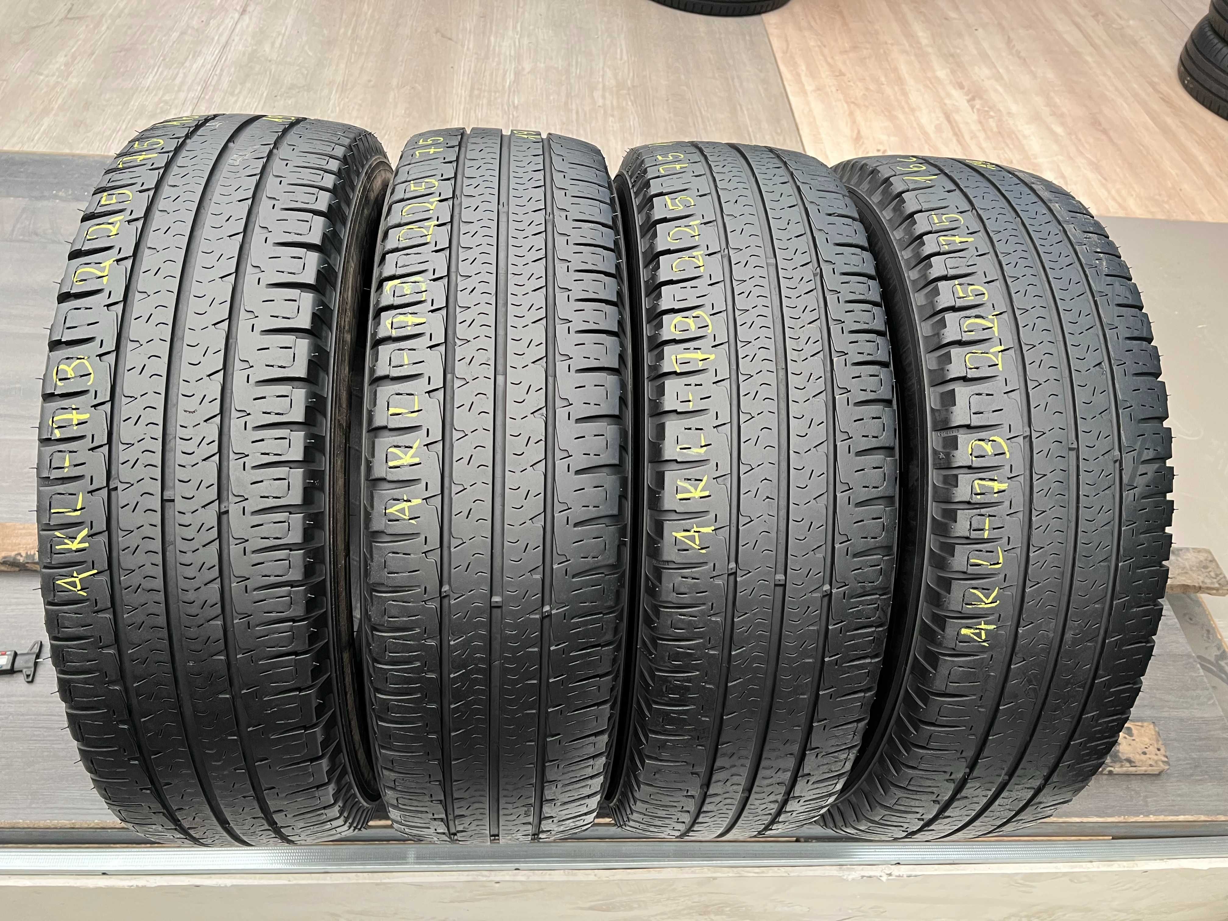 Opony letnie 225/75/R16C Michelin Agilis Camping /2019r - 4 sztuki