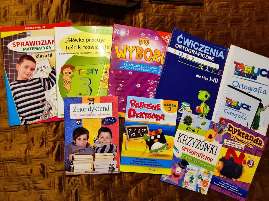 Zestaw książeczek dla trzecioklasisty
