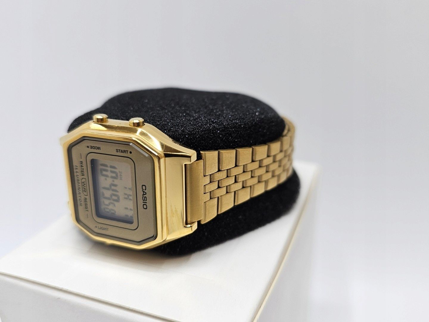 Zegarek casio la680wega-9er damski złoty retro vintage lcd 3 lata
