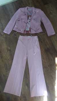 Komplet 4!!! częściowy marynarka spódnica spodnie bluzka,roz.36