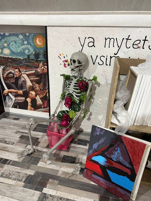 Скелет декоративный