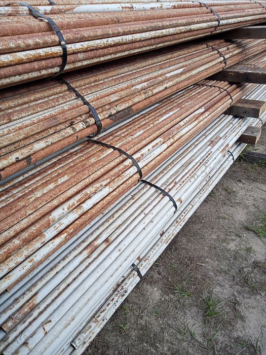 Rura stalowa rury stalowe fi 27mm tunel pałąki słupki