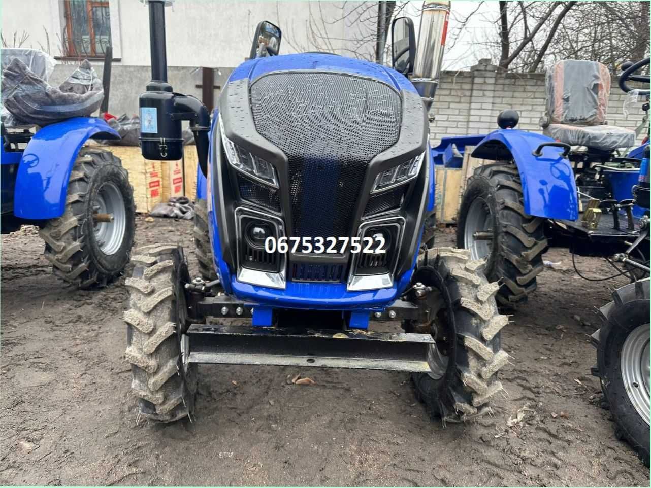 Мототрактор Кентавр 240В Комплект з Фрезою + Плуг Доставка до дому