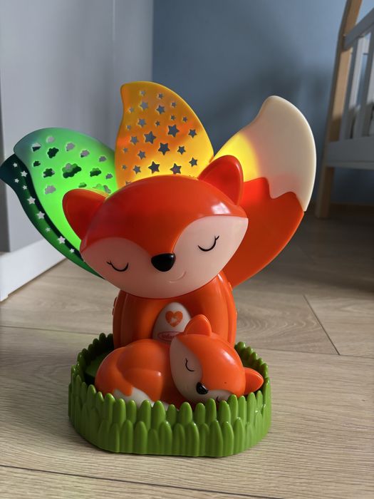 projektor i lampka nocna Infantino 3 w 1 z liskiem