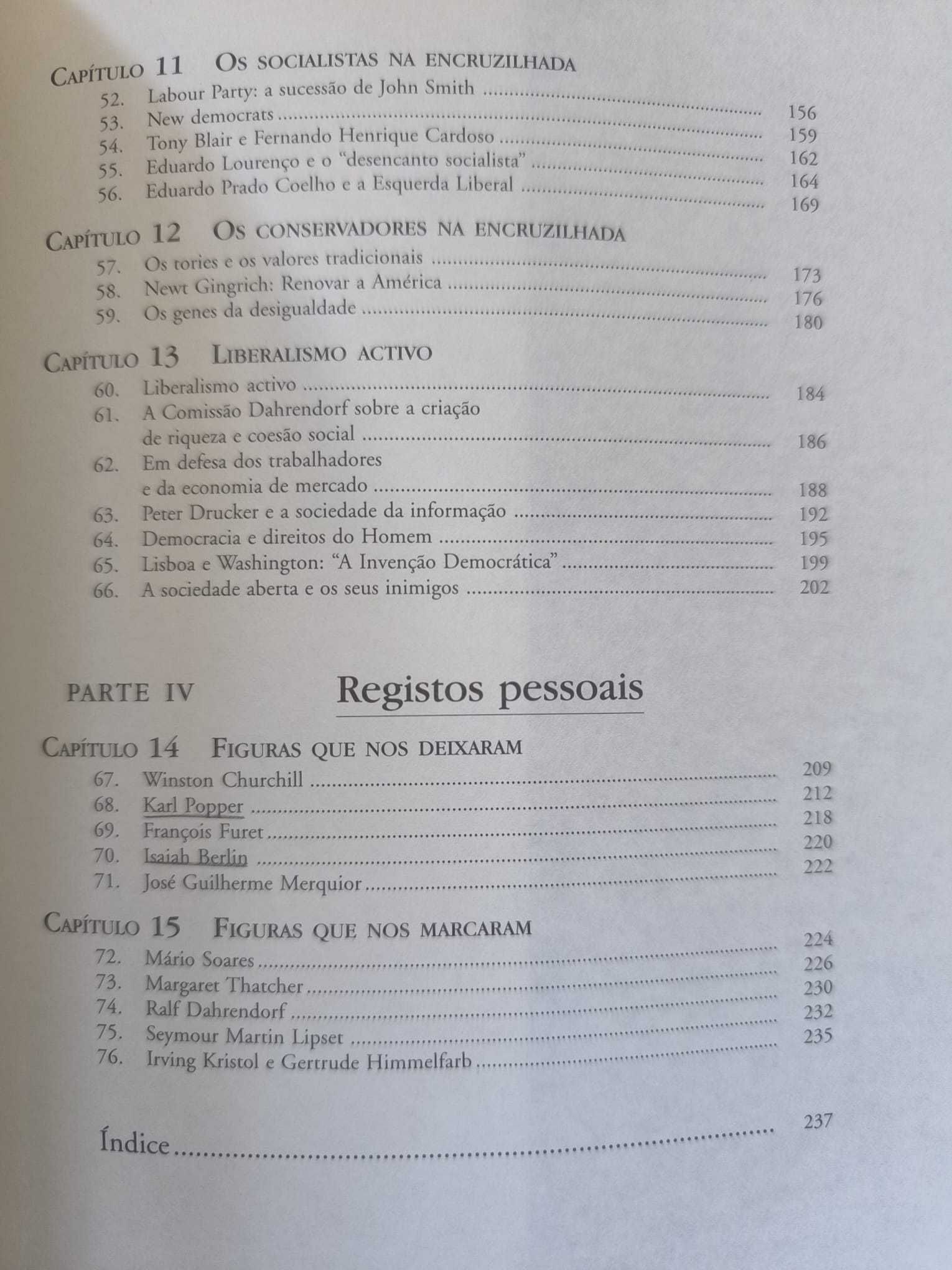 Livro "A Tradição da Liberdade" de João Carlos Espada